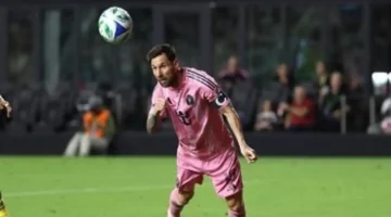 ميسي يقيّد هدفًا نادرًا يقود إنتر ميامي للفوز على ناشفيل